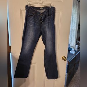 Old Navy boot cut curvy jeans